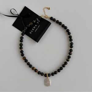 687 Tiger Eye Stone Necklace